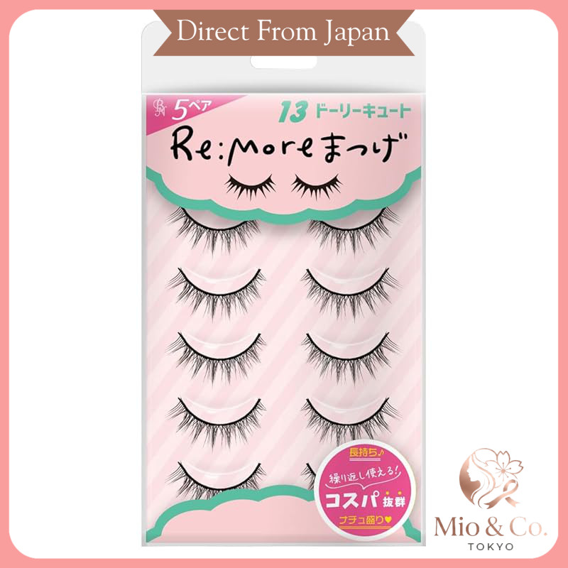 BN Rimore False Eyelashes - 5 Pairs (Various Styles)