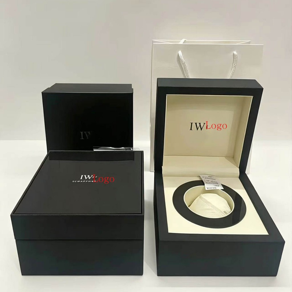 Hộp đựng đồng hồ hình tròn Acrylic Wannian iwc Hộp đựng đồng hồ quốc gia Da Vinci Series Hộp đóng gó