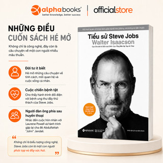 Sách Alphabooks - Tiểu Sử Steve Jobs (Walter Isaacson) (Alpha Books)