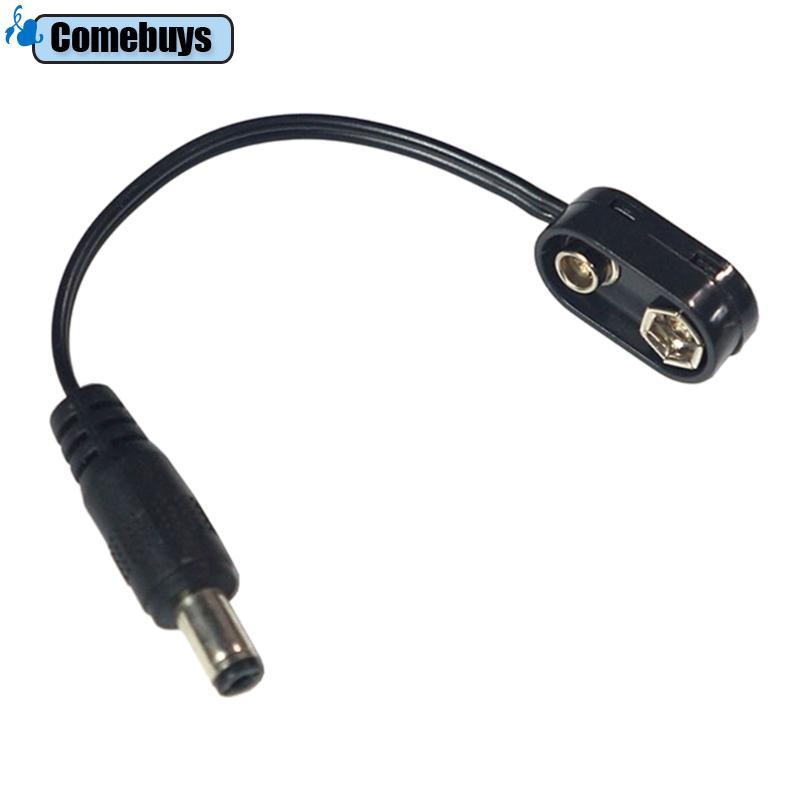Com * Kẹp Chuyển Đổi Cáp Nguồn 9Volt Cáp Cấp Nguồn Phụ Kiện Đàn Guitar