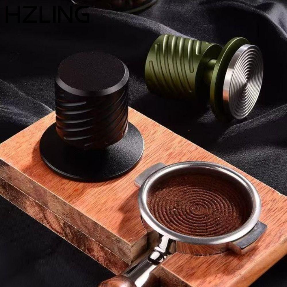 Tamper Espresso HZLING, Tamper cà phê nạp lò xo áp suất không đổi 58mm 53mm 51mm, Tamper tác động cà