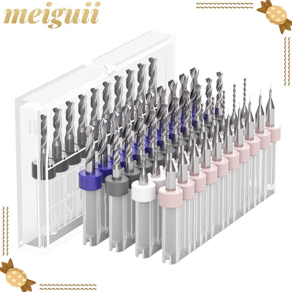 MEIGUII Mini CNC Khoan Bit Punch Tool PCB Xoắn Khoan Gỗ CNC Khoan Carbide CNC Phay CNC Cắt