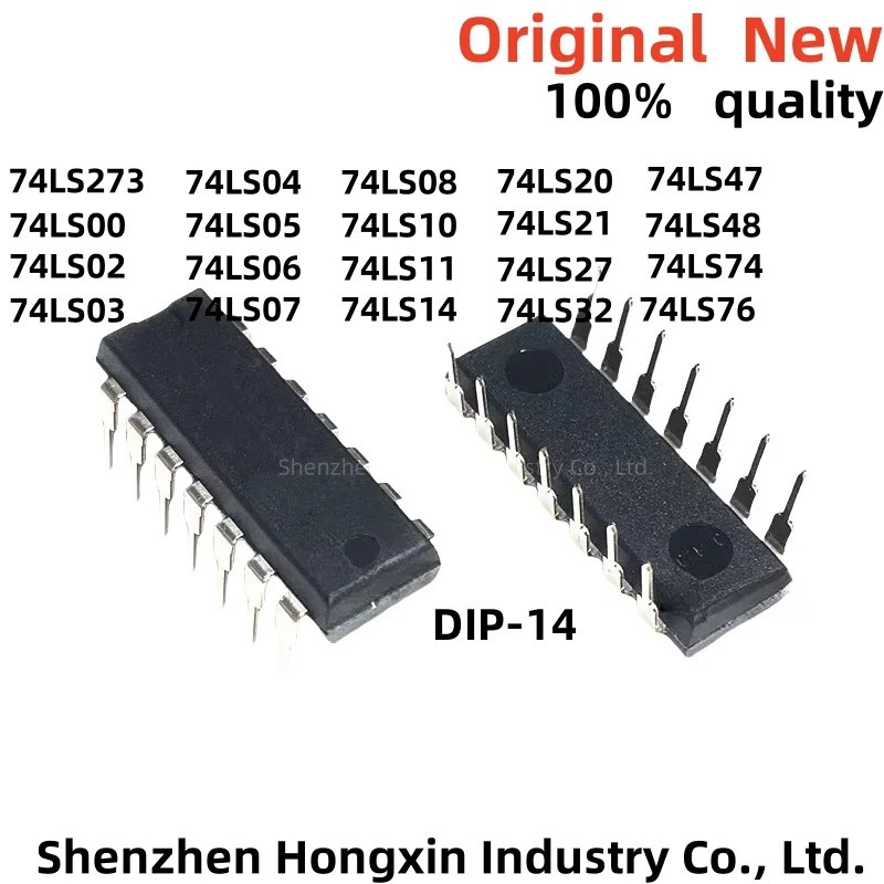 5 chiếc 74LS00 74LS02 74LS04 74LS08 74LS10 74LS14 74LS20 74LS138 74LS32 74LS47 74LS48 74LS74 74LS76 