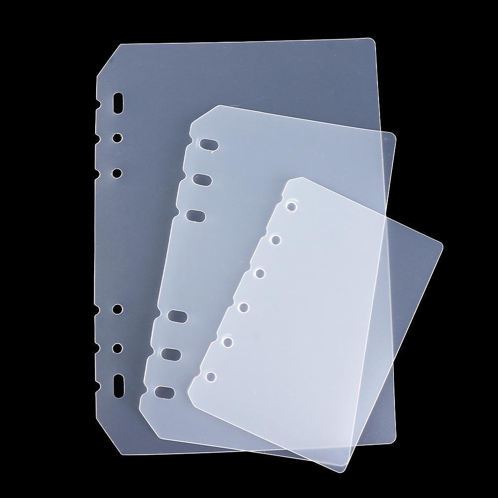 XUTIAN Loose-leaf Divider Notebook Phụ kiện Board Page 2 Chiếc Học sinh Matte Transparent Planner Se