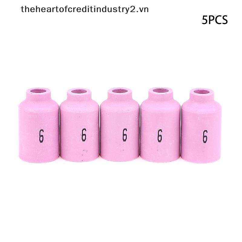 # thehear # 42mm 54N14 54N15 54N16 54N17 54N18 Vòi phun gốm Alumina cho phụ kiện đèn pin hàn TIG WP1