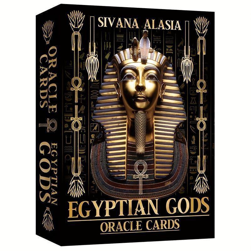 EGYPTIAN GODS ORACLE Card EGYPTIAN GODS ORACLE với hướng dẫn Hướng dẫn sử dụng Card Board Game Card 