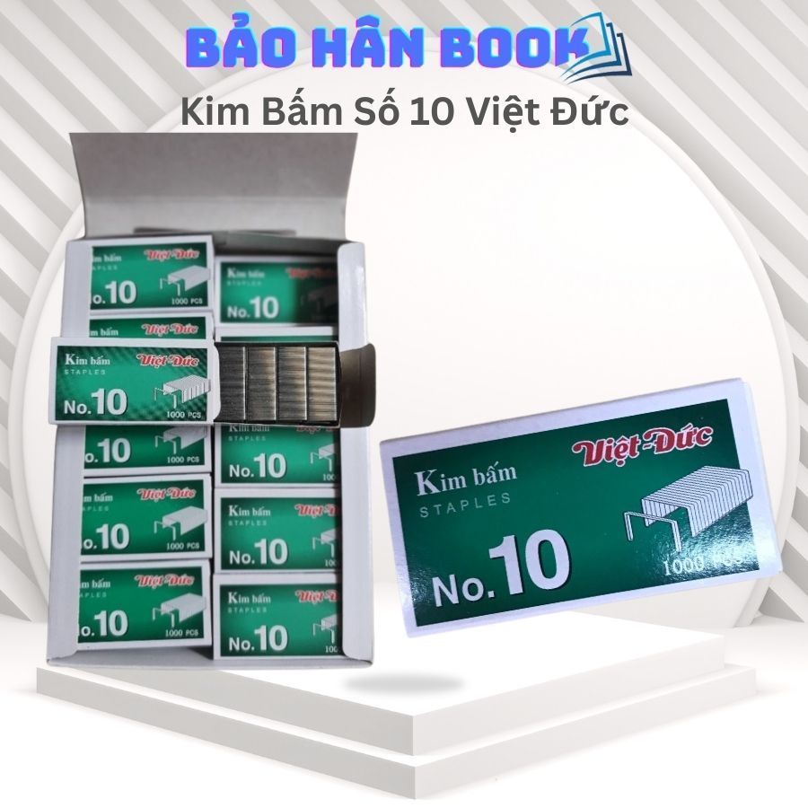 Kim Bấm Số 10, kim bấm số 3 VIỆT ĐỨC [NetViet.Store]