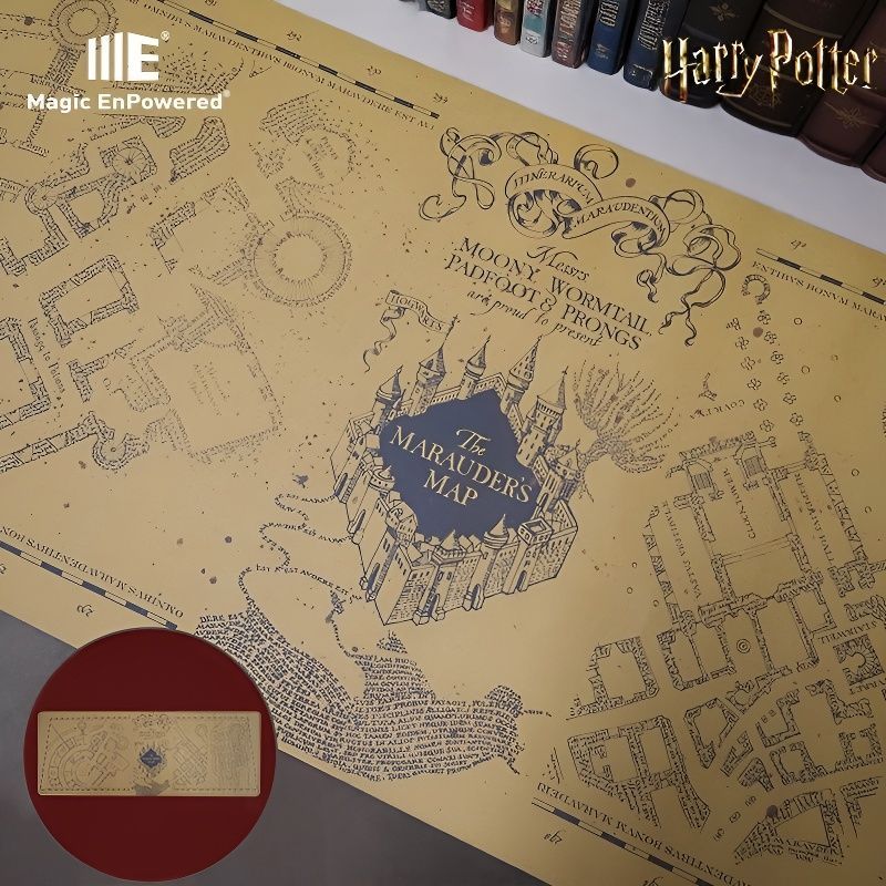 Live Point Map Bàn Pad Bàn Phím Máy Tính Miếng Lót Chuột Kích Thước Lớn Harry Ngoại Vi Chống Thấm Nư