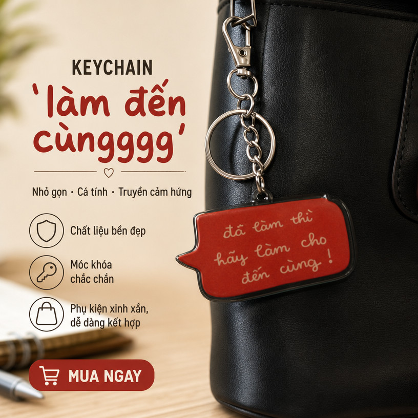 Keychain 'tin 1000 lần' nlp shop