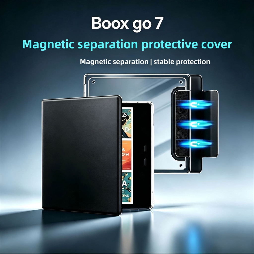 Ốp điện thoại Cho Onyx Boox Go 7 "7 inch Sách Lật Sách Điện Tử Có Mặt Sau Acrylic