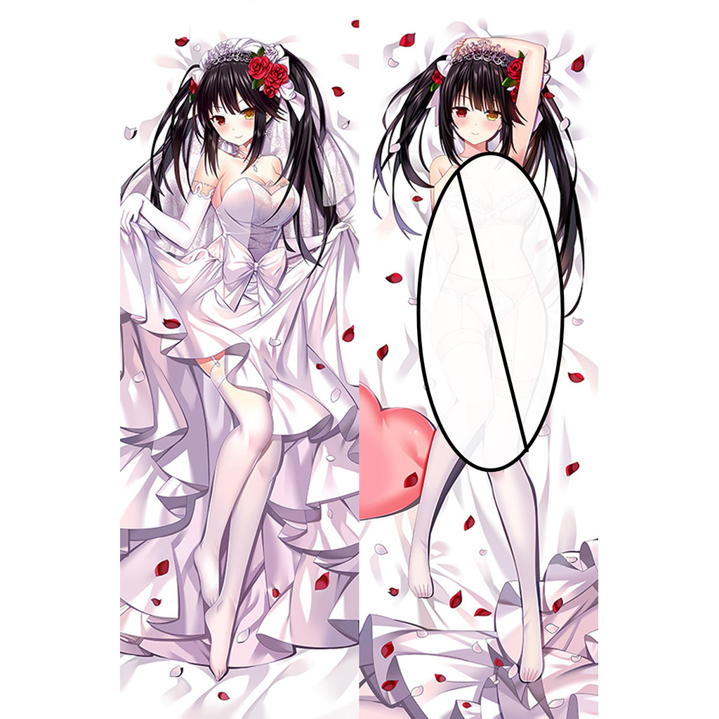 Kurumi tokisaki Dakimakura Anime Vỏ Gối In Hai Mặt Thân Gối Chăn Ga Gối Chăn Ga Gối