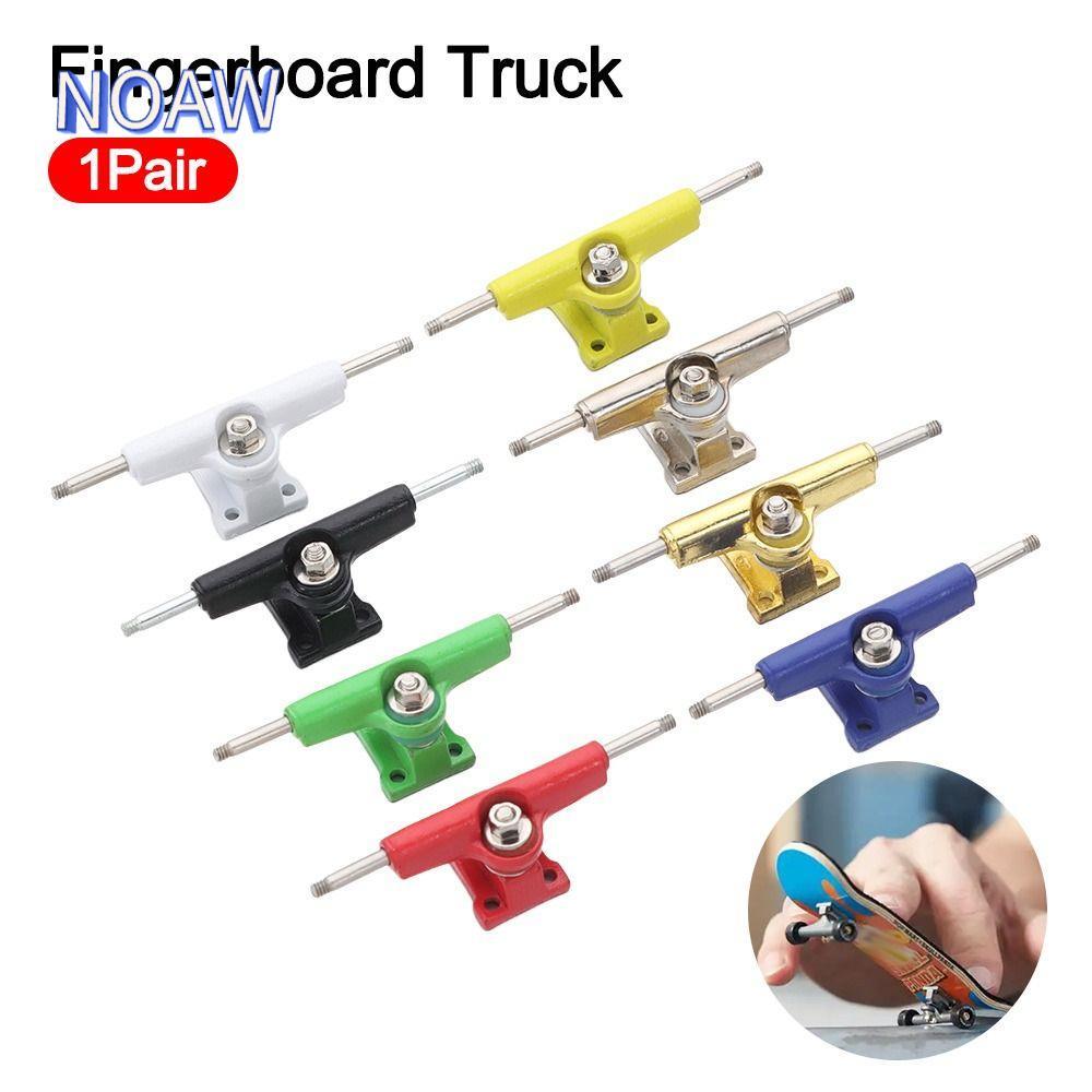 NOAM‌ 1 Cặp Giá đỡ sàn chịu lực, Có đai ốc Bu lông xe tải Fingerboard Truck, Bộ phận ván trượt ngón 
