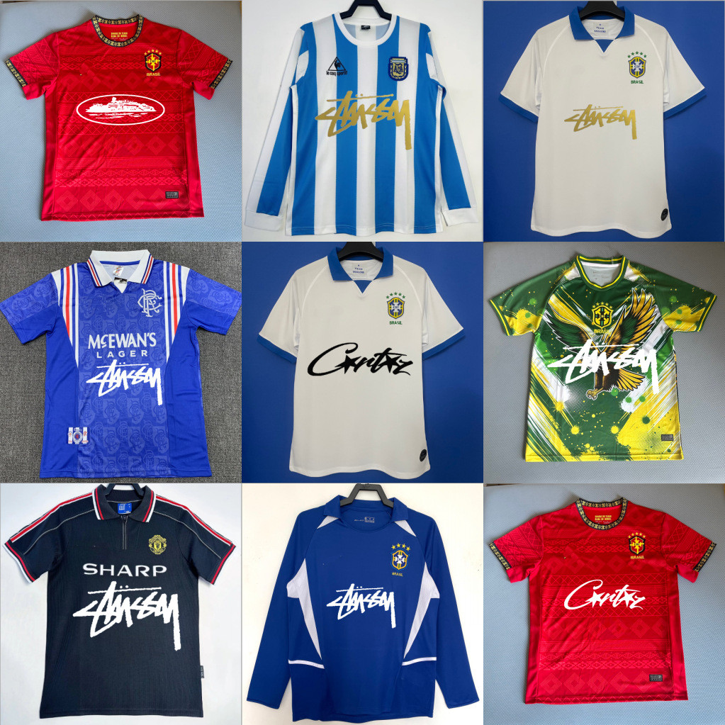 Áo bóng đá Susi Jersey 2002 Brazil Flamengo Nigeria Ý Gạo quốc gia Bồ Đào Nha Pháp
