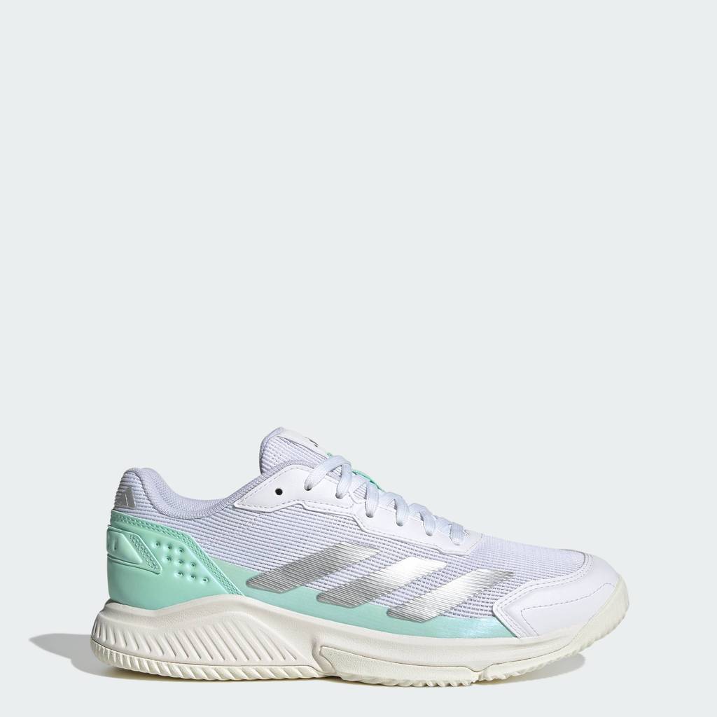 adidas Padel Tennis Giày Padel Courtquick Nữ trắng KI3592