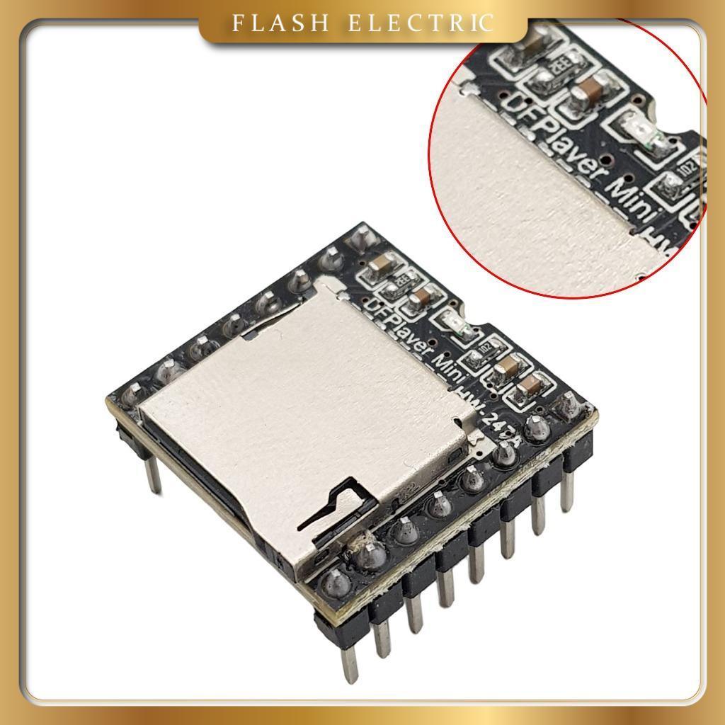 Mạch Phát Âm Thanh MP3 SD tích hợp Amply 🎵 – Hàng Chuẩn DFPlayer Mini