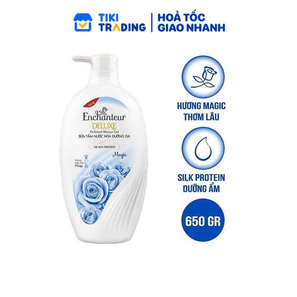 Sữa Tắm Nước Hoa Enchanteur Magic 650g