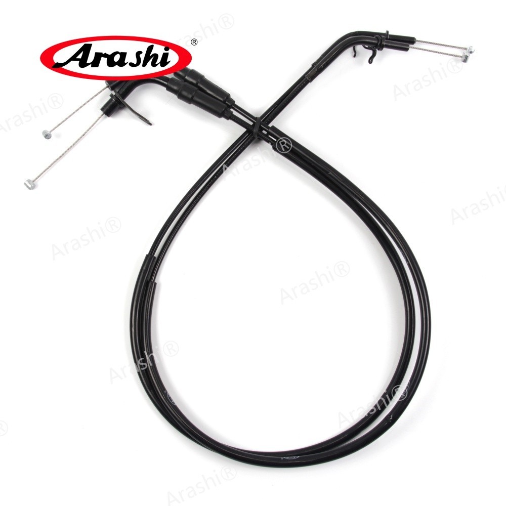 Arashi Tăng Tốc Dây Cáp Tiết Lưu Dây Không Gỉ Cho KAWASAKI Z1000 2011 2012 2013 Z 1000 Z-1000 Phụ Ki
