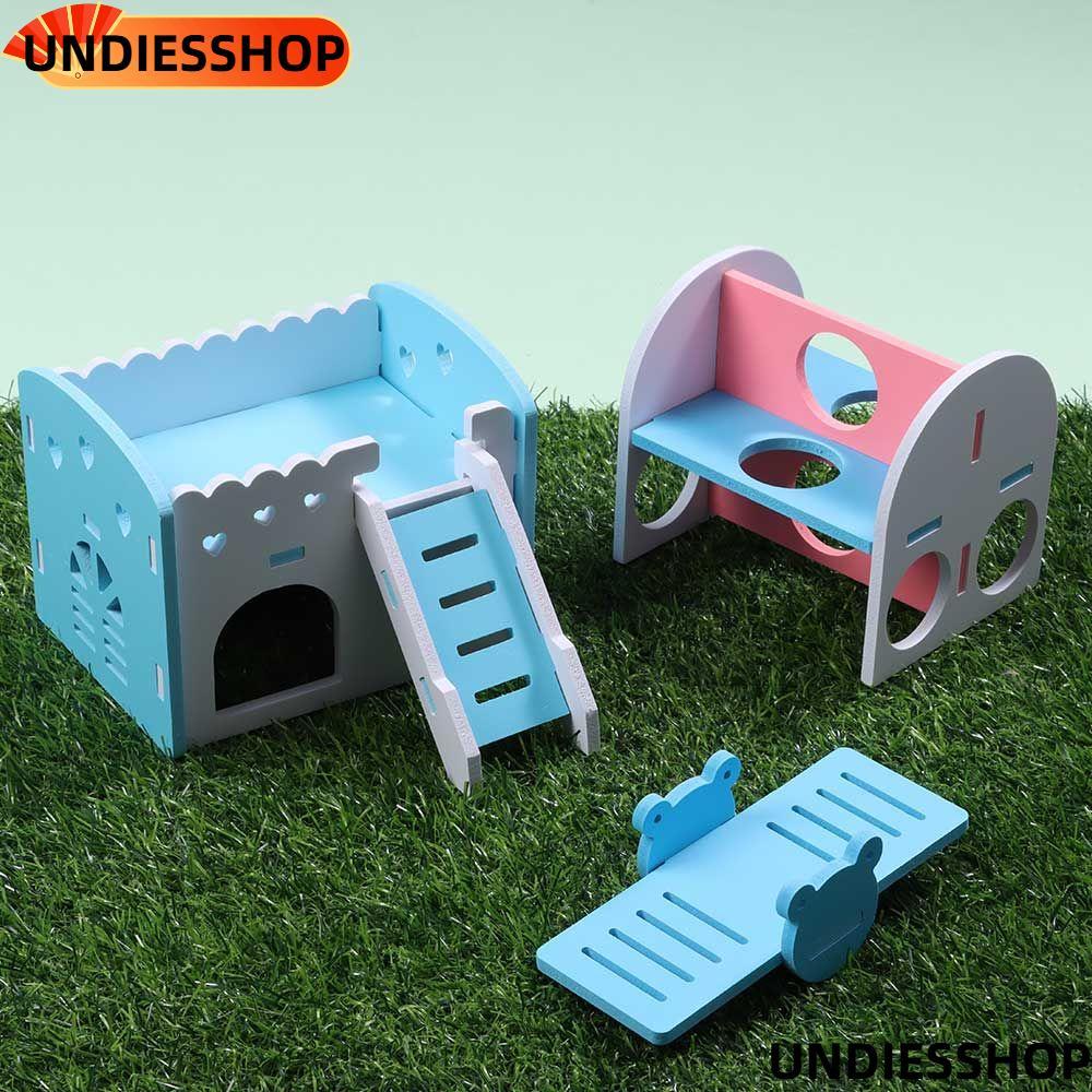UNDIESSHOP Hamster House Swing Hedgehog Hamster Hamster Phụ kiện Gerbil