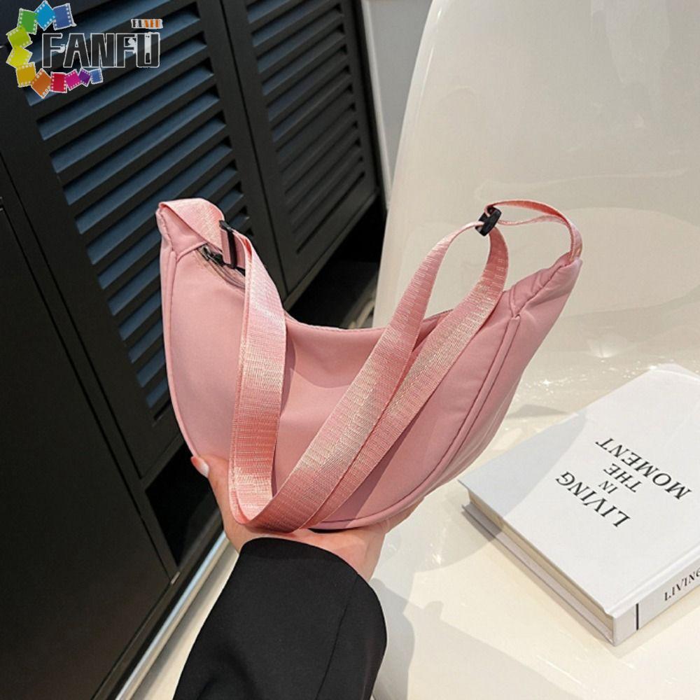 FANFUZOUZU Túi xách vải Oxford, Túi thể thao Túi đeo nách Túi đeo chéo nylon, Ví thời trang Túi đeo 