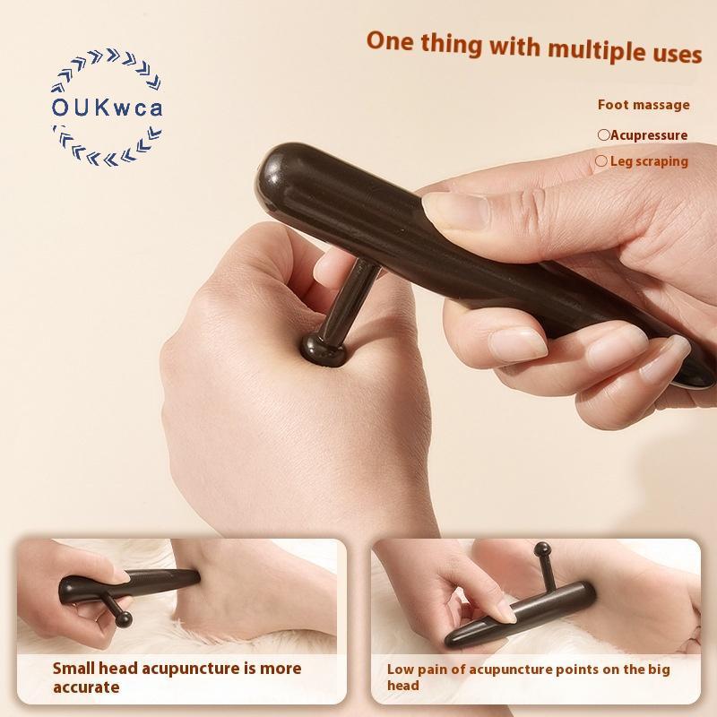 OUKwca 1 Cái Kích Hoạt Điểm Massage Dụng Cụ, Thoát Nước Lymphatic Rels Cơ Gỗ Dụng Cụ Massage Gỗ Dụng