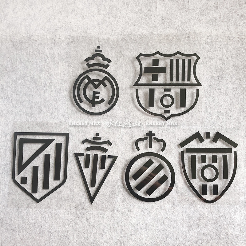 CitySoul CitySoul Team Logo Nhãn dán xe hơi thời trang Barcelona King Malaysia Người đàn ông Tây Ban