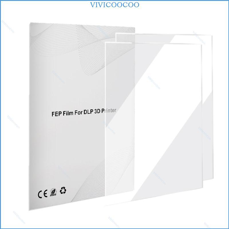 VIVI 2 Gói FEP Phim phát hành 200 x 280mm SLA LCD FEP Film Sheet cho máy in 3D bằng nhựa