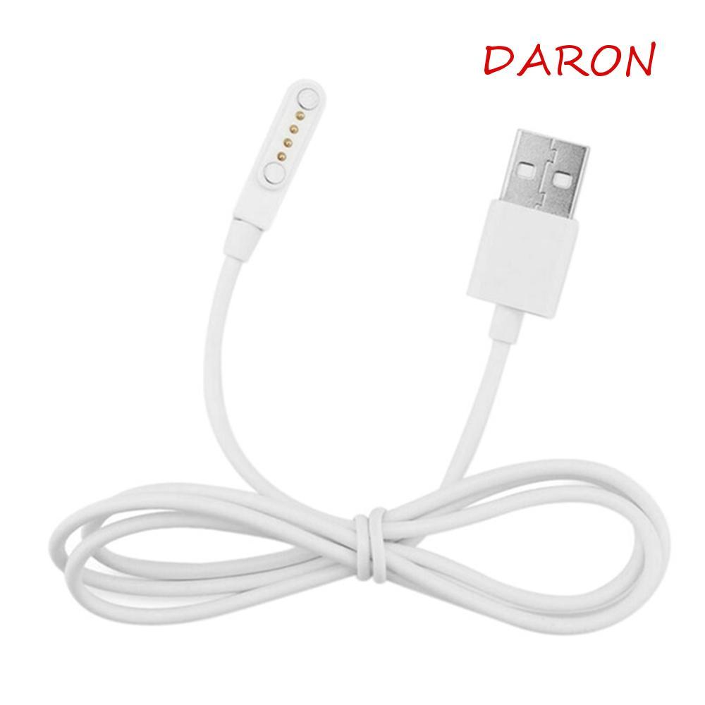 Cáp sạc DARON Nam đến 4 Pin Đồng hồ trẻ em 4Pin Y95 KW18 KW88 KW98 DM Dây sạc bền