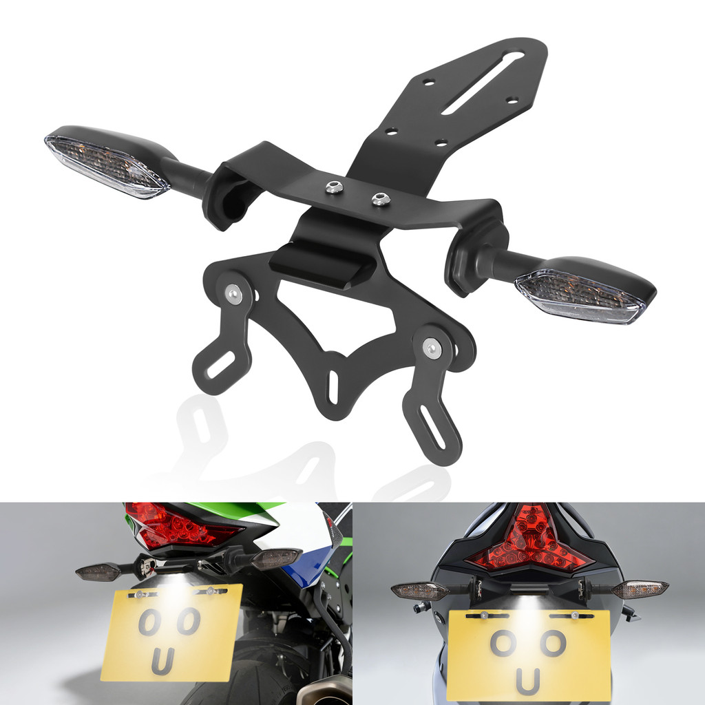 Đèn LED Fender Eliminator Đuôi Tín Hiệu Biến Cho KAWASAKI ZX10R ZX10RR 2016-2024