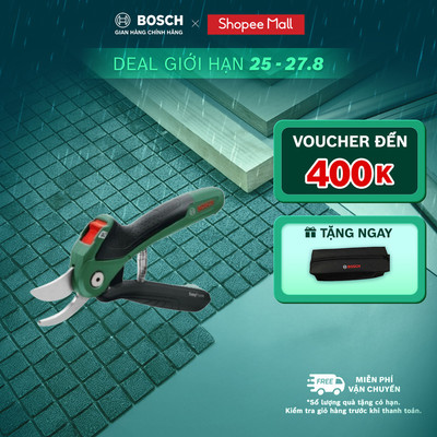 Kéo cắt cành Bosch dùng pin