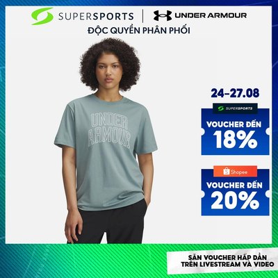 Áo Thun Nữ Under Armour Rival Campus Oversized - 6007883-323