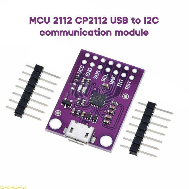 Doublebuy MCU-2112 CP2112 Bộ Đánh Giá Cho CCS811 Debug Board USB Sang I2C Truyền Thông Đa Năng Nối T