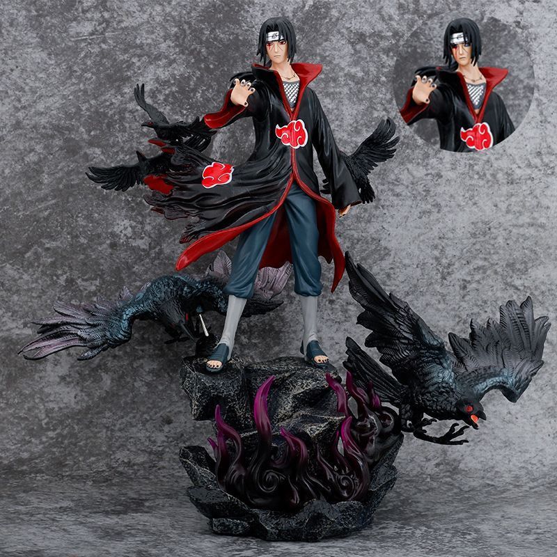 Naruto Hình Sasuke Akira Itachi Akatsuki Tổ Chức Itachi Mô Hình Đồ Trang Trí Anime Hình Hình Hai Chi