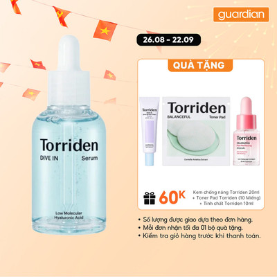 Tinh Chất Dưỡng Ẩm Torriden Dive-in Serum 50ml | Guardian Việt Nam