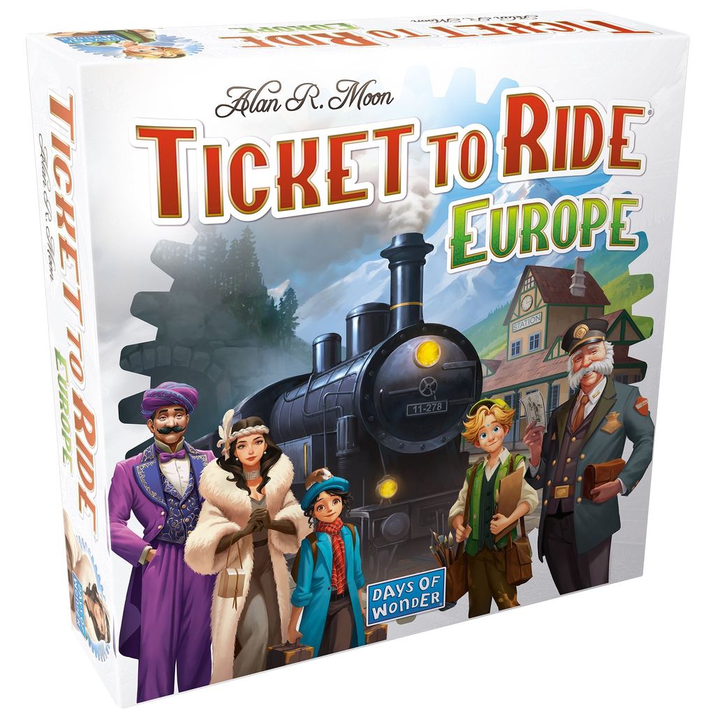 Trò Chơi Board Game Ticket To Ride Europe Phiên Bản Tiếng Anh Chính Hãng | Board Game VN