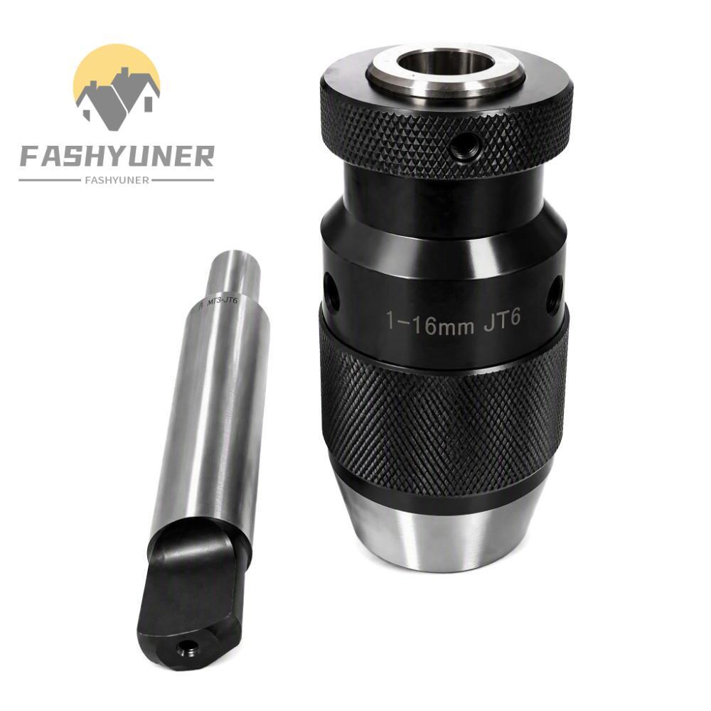 Máy khoan không cần chìa khóa FASHYUNER, MT3 Morse Taper Mount 1 / 32 "-5 / 8" Công suất Máy khoan t