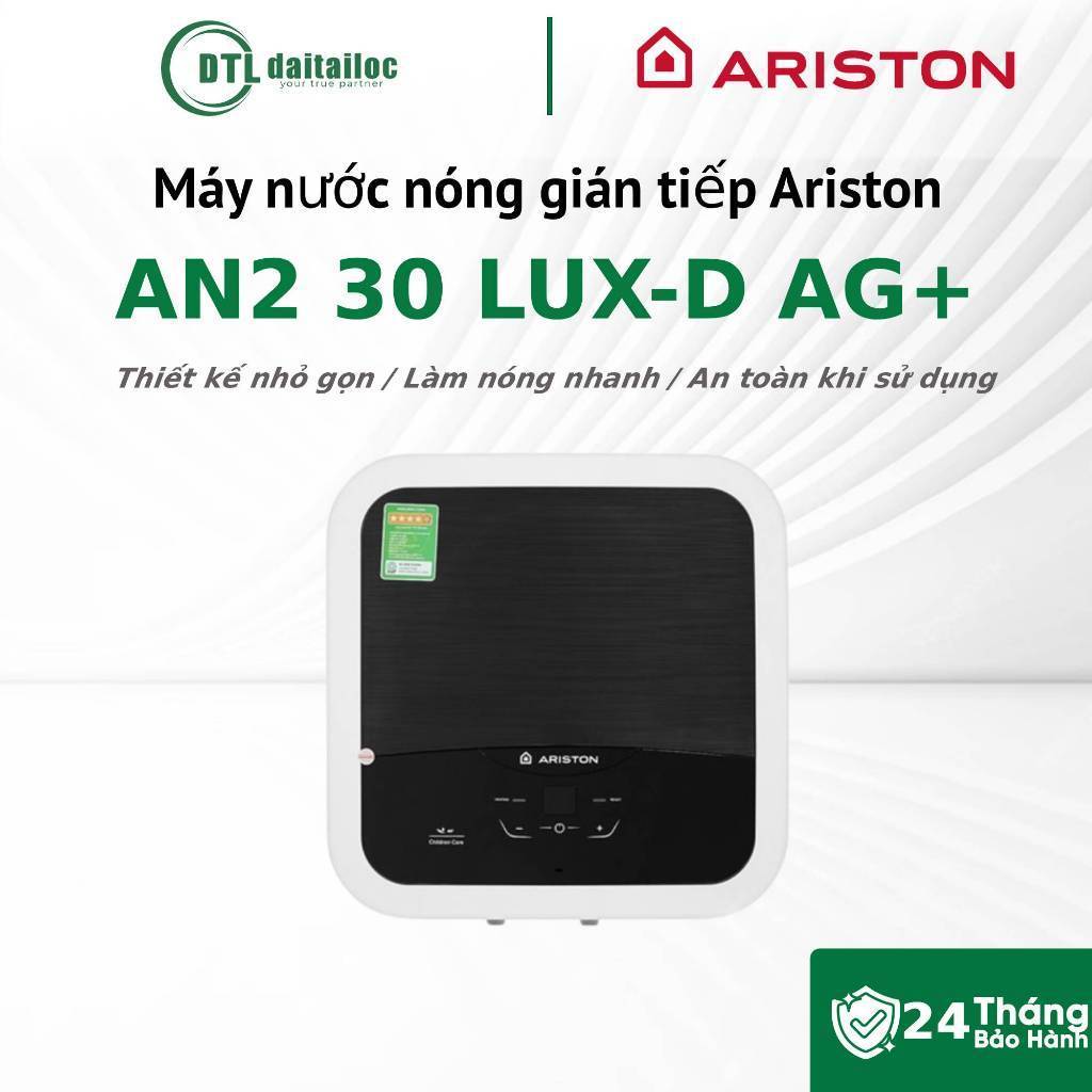 Máy nước nóng gián tiếp Ariston 30 lít AN2 30 LUX-D AG+ | Chính hãng | Bảo hành 24 tháng