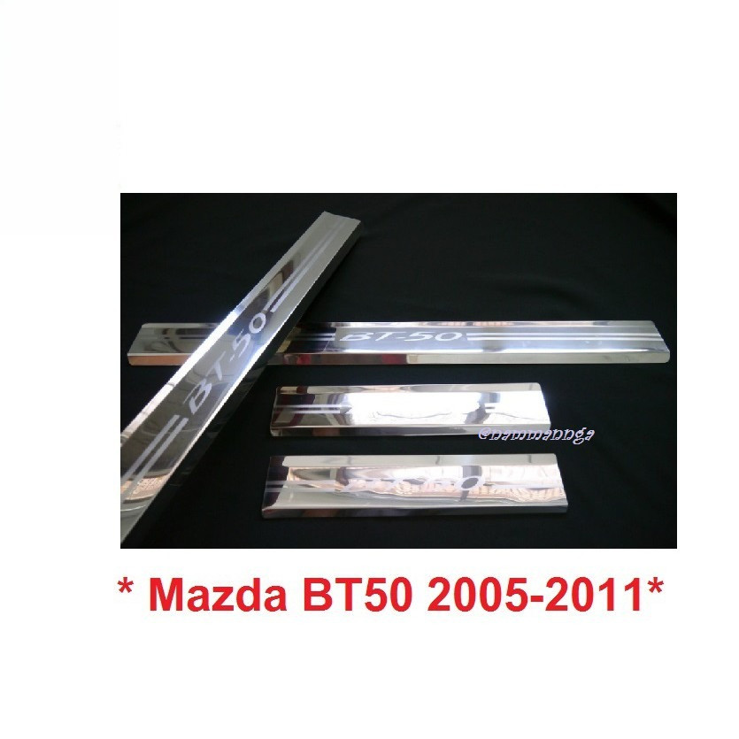 Cửa Bước Cốc Đĩa Mazda BT-50 2005-2011 Cũ Mẫu 4 Năm BT50 Cạnh Chống Trầy Xước BT50 Cầu Thang Tread