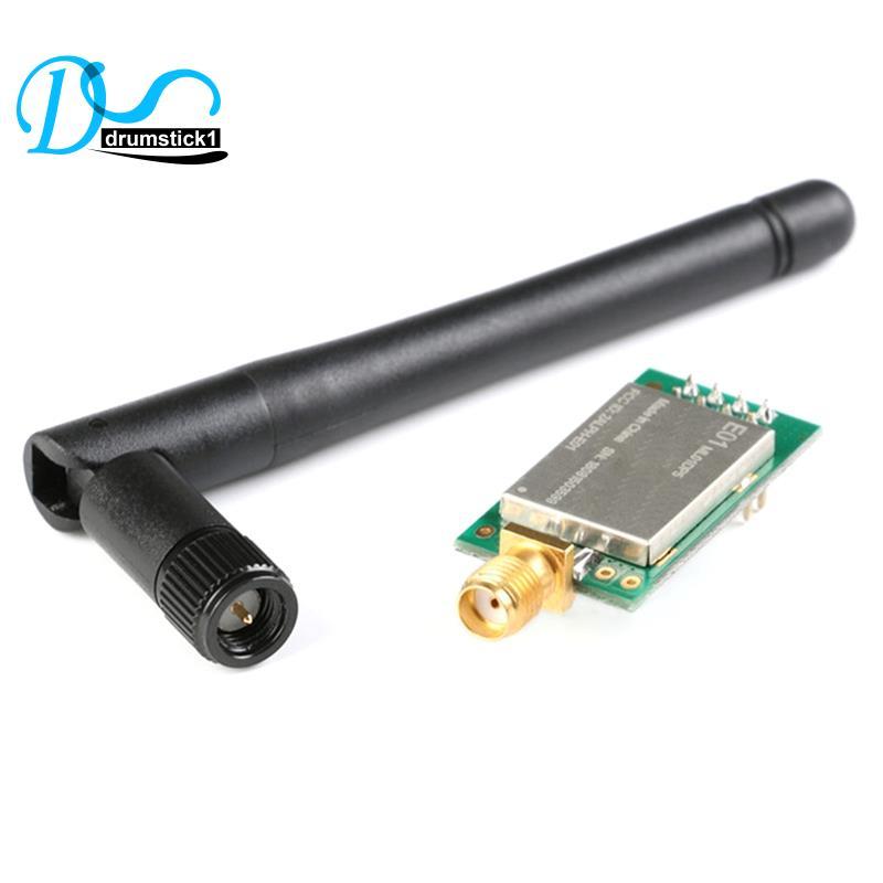 Bộ thu phát không dây NRF24L01P + PA + 2.4G Mô-đun ML01DP5 Ăng-ten có tấm chắn