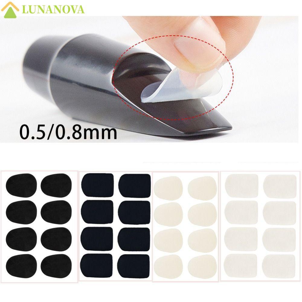 LUNANOV Sax Miếng Dán Miệng, Miếng Lót Silicon Miếng Dán Miệng Sax Miếng Dán Miệng Đệm, Tenor 0.5mm 