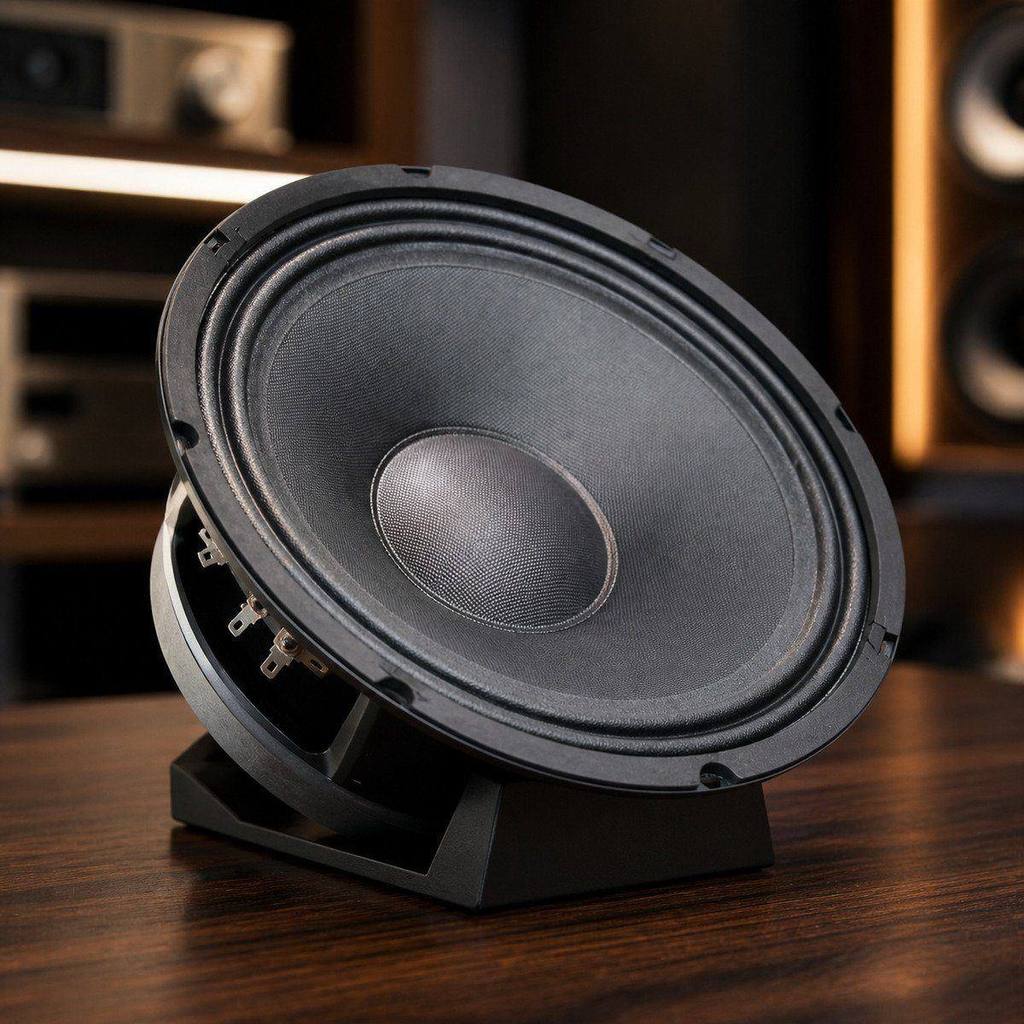 CỦ LOA BASS RỜI 25CM – COIL 51 – TỪ 140 – GÂN VẢI – TRỞ KHÁNG 4Ω & 8Ω – SƯỜN SẮT CAO CẤP ( GIÁ 1 CÁI