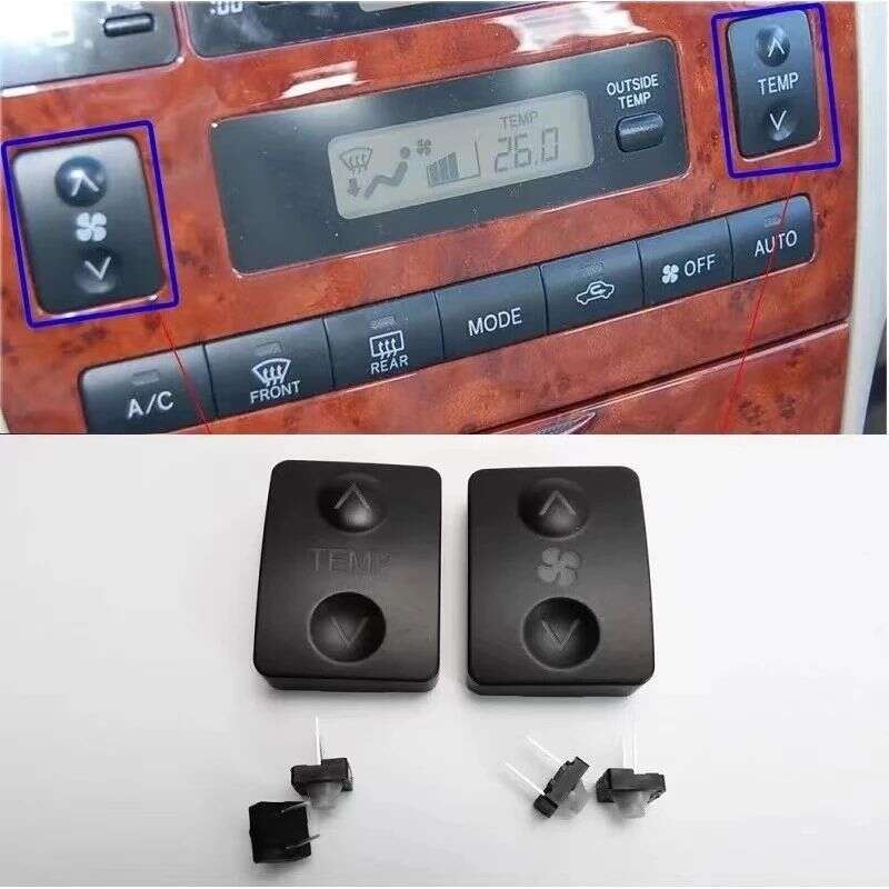 Cho toyota corolla TRMP nút altis 2001 2002 2003 2004 2005 2006 Aircon Switch nút phụ tùng ô tô cho 