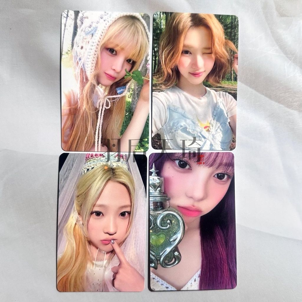 Hearts2Hearts Chính Hãng Album Nhật Bản hmv Bonus Card JIWOO IAN Photo Card H2H
