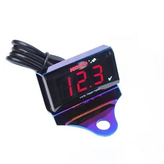 Báo volt koso kèm pat gắn dùng từ 5v- 150v chống nước