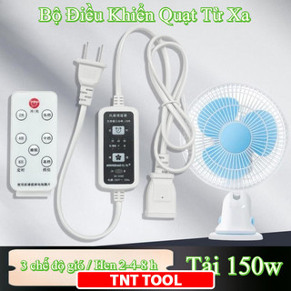 Bộ Chuyển Đổi Quạt Thường Thành Quạt Thông Minh Có Remote Điều Khiển Từ Xa – 3 Tốc Độ, Chế Độ Ngủ, Hẹn Giờ 2/4/8h TNTOOL