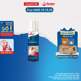 [GIẢM 40K PHÍ SHIP ĐƠN TỪ 100K] Kem xịt Anchor Whipping cream 400g