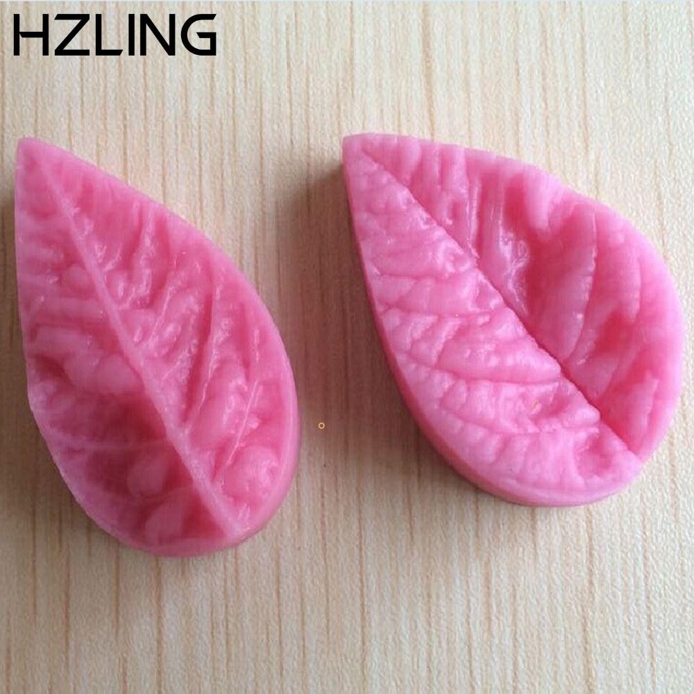 Khuôn HZLING Chocolate Diy Lá Silicon