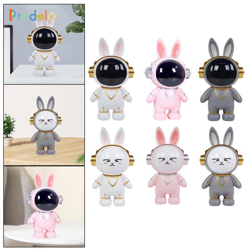 Tiền Ngân Hàng Spaceman Đồ Chơi Lưu Trữ Lớn Trang Trí Spaceman Tượng Phi Hành Gia Trang Trí Kệ Trang