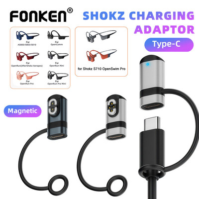 Bộ sạc từ tính dẫn truyền xương Fonken Type-C cho Shokz AS800 / S803 / S810 / S710