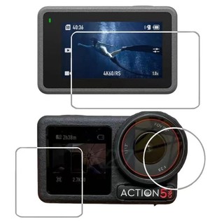 [HÀ NỘI] Kính Cường Lực 9H Cho DJI Osmo Action 5 PRO Ống Kính + Màn Hình + LCD Phía Trước