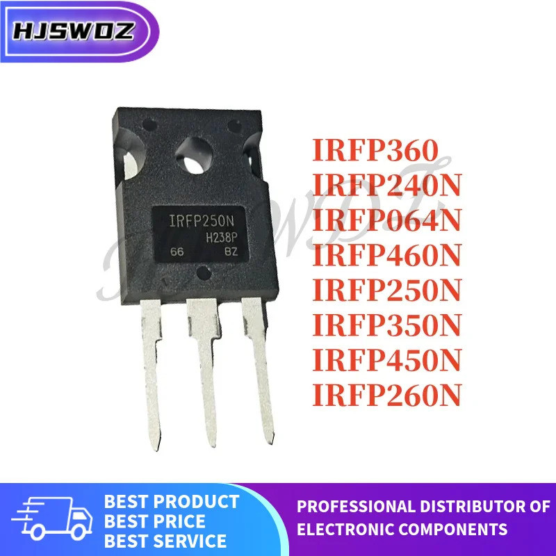 5 CÁI IRFP240N IRFP064N IRFP460N IRFP360 IRFP250N IRFP350N IRFP450N IRFP260N TO-247 Transistor hiệu 
